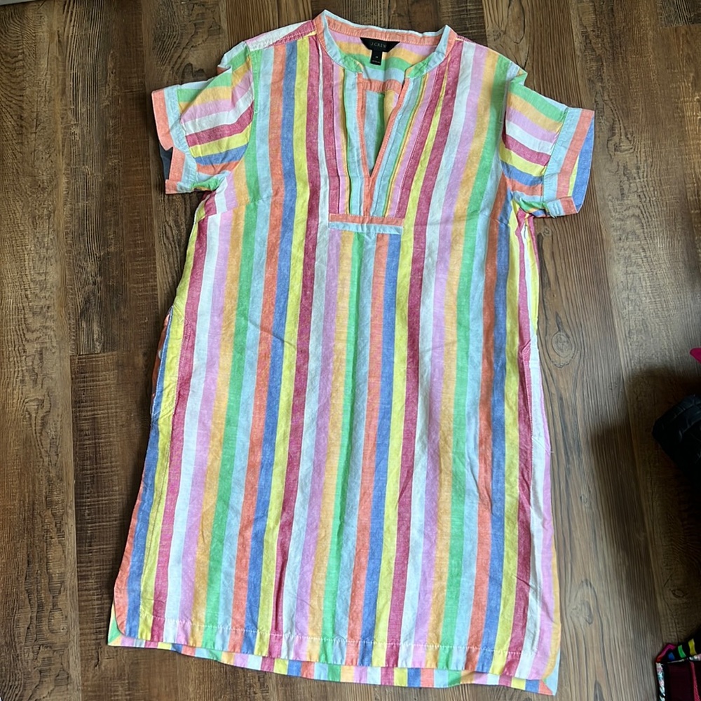 JCrew Striped Dress